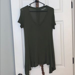 Olive Green Cute Tshirt